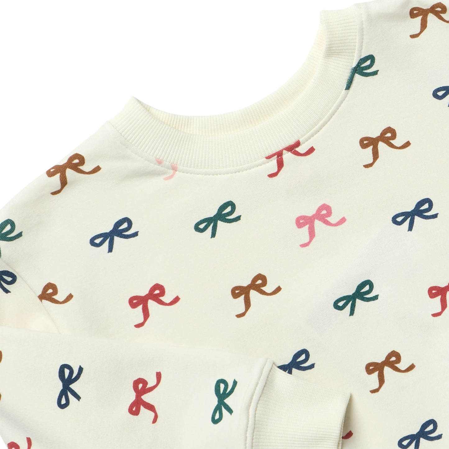 Pink Chicken X Coop Kids Tiny Bows | Play Sweatshirt