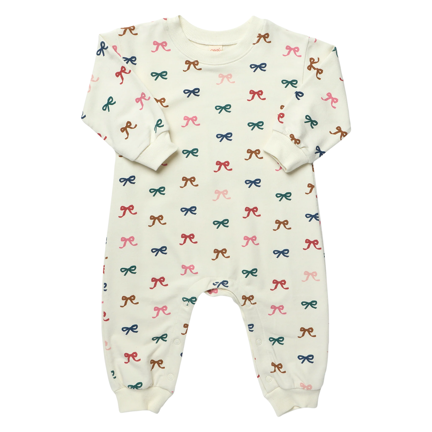 Pink Chicken X Coop Kids Tiny Bows | Runaround Jumpsuit