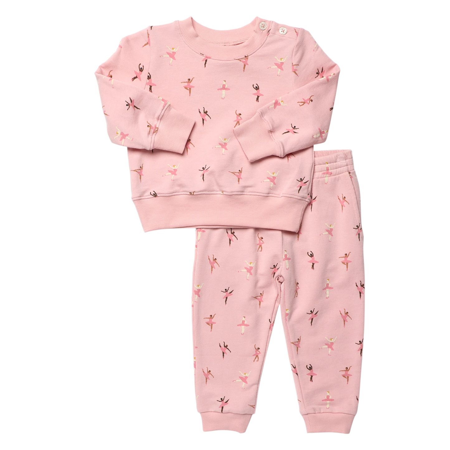 Pink Chicken X Coop Kids Tiny Ballerinas | Jax Jogger Set