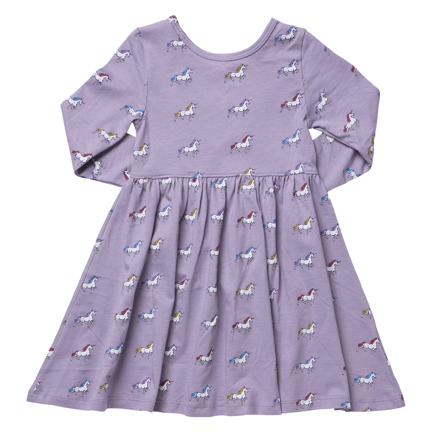 Pink Chicken X Coop Kids Rainbow | Long Sleeve Sunny Dress