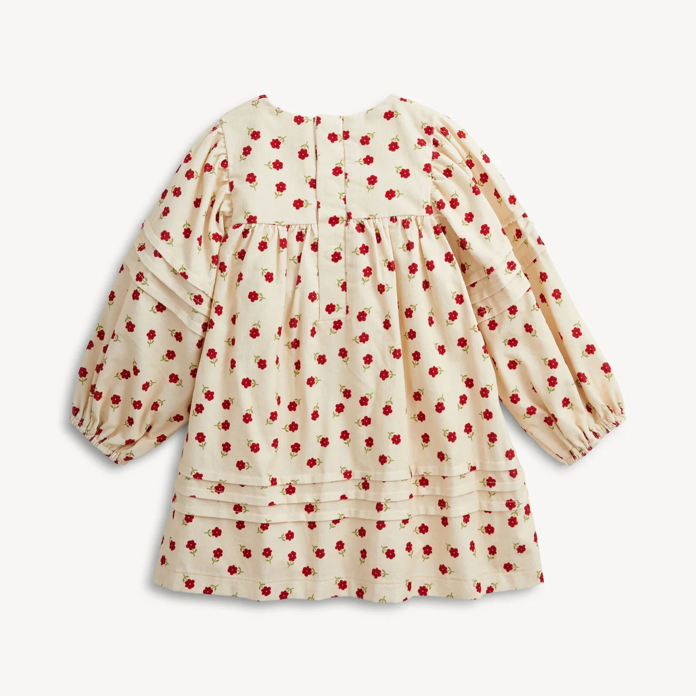 Magnetic Me Floral | Corduroy Puff Sleeve Dress