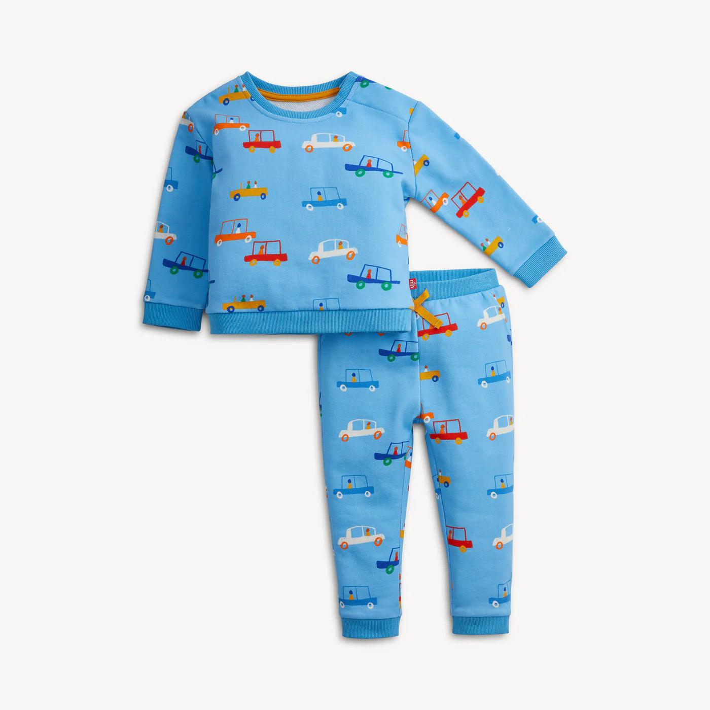 Magnetic Me Blue | Cars Long Sleeve 2 Piece Pant Sweatsuit Set
