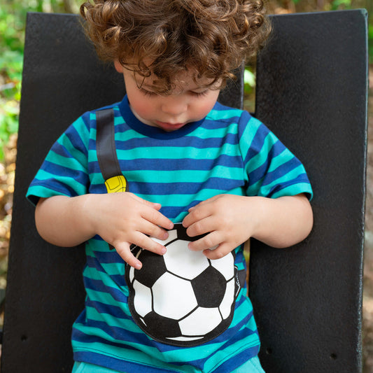 Magnetic Me Soccer Bag | Fidget Pocket Short Sleeve Tee + Short Set