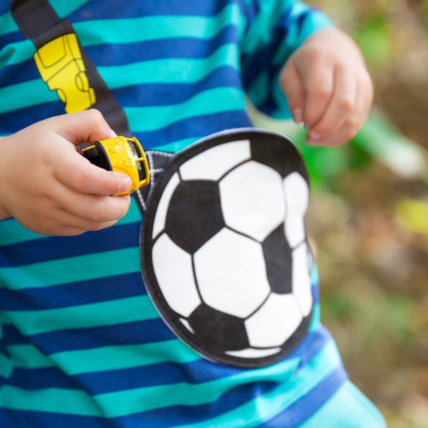 Magnetic Me Soccer Bag | Fidget Pocket Short Sleeve Tee + Short Set