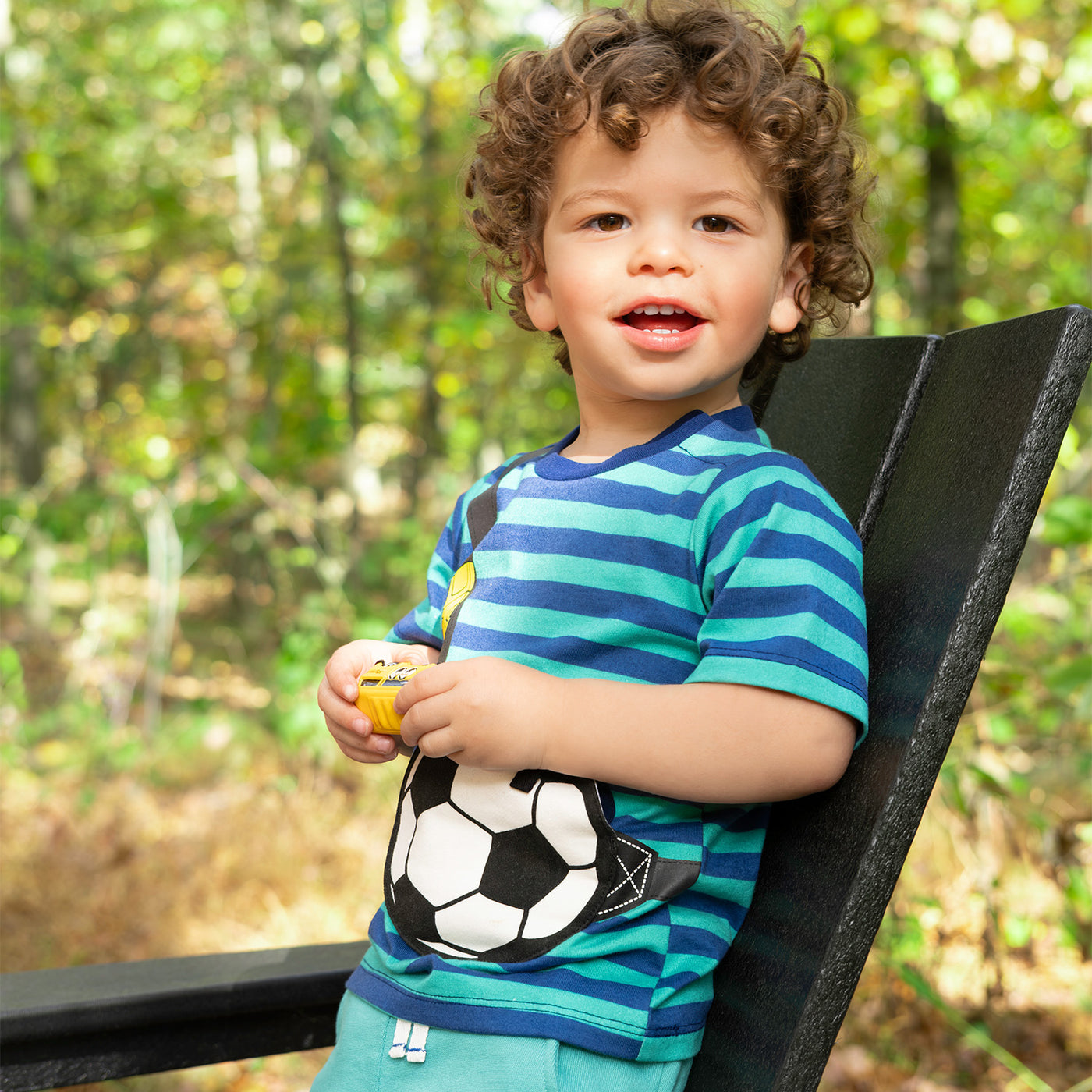 Magnetic Me Soccer Bag | Fidget Pocket Short Sleeve Tee + Short Set