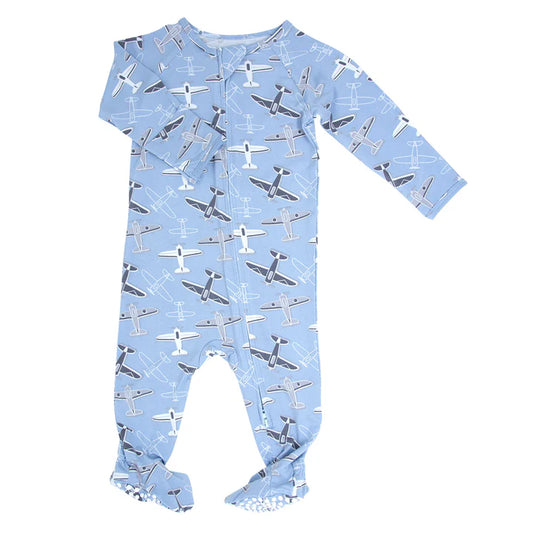 Sweet Bamboo Sam | Zipper Footie