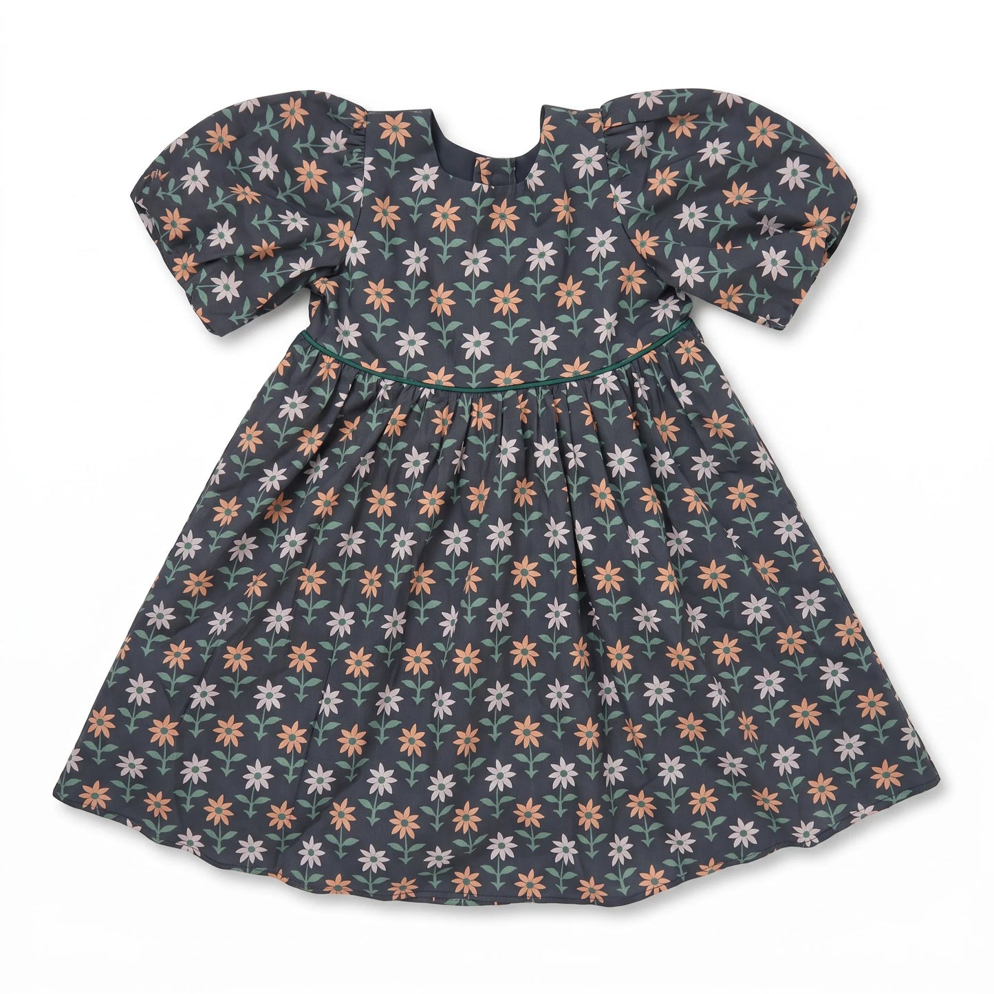 Hollis Baker Navy Block Floral | Denise Dress
