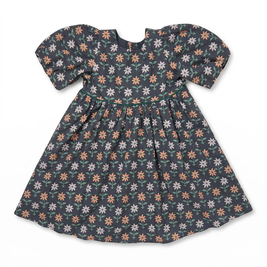 Hollis Baker Navy Block Floral | Denise Dress