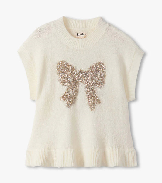 Hatley Gold | Bow Everywhere Sweater Vest