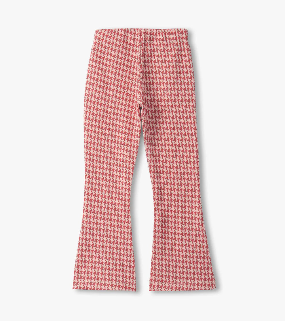 Hatley Chex Red | Houndstooth Bell Bottoms