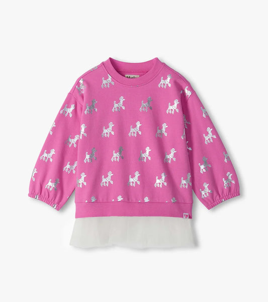Hatley Poodle Pupps | Mix Media Top