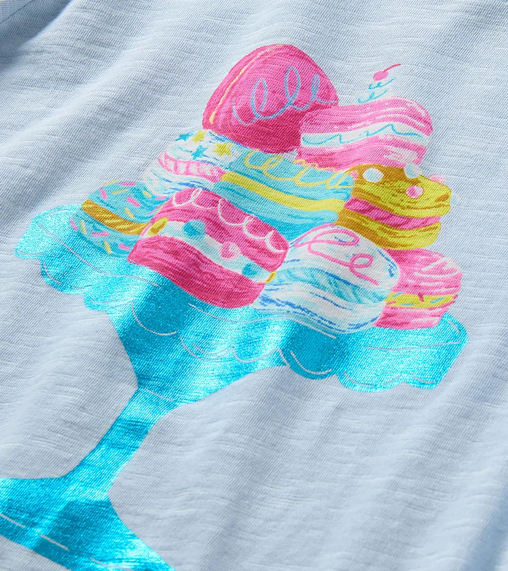 Hatley Yummy Macarons | Long Sleeve Graphic Tee