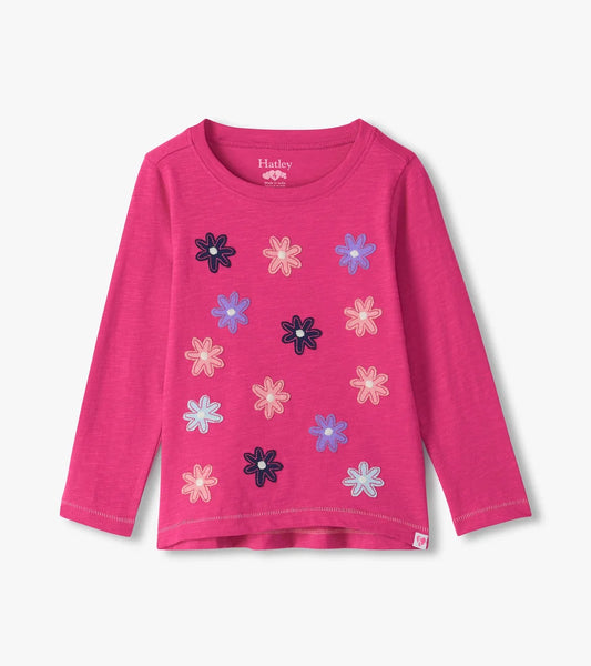 Hatley Very Berry Flowers | Long Sleeve Graphic Tee