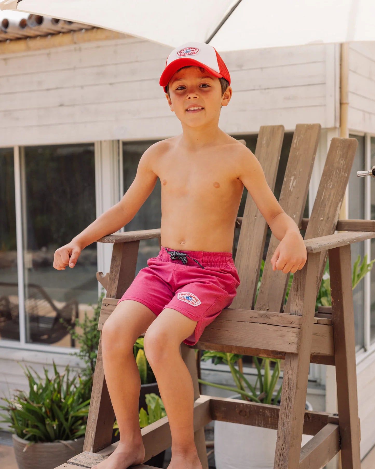 Feather 4 Arrow Lollipop | Scallop Boardshort