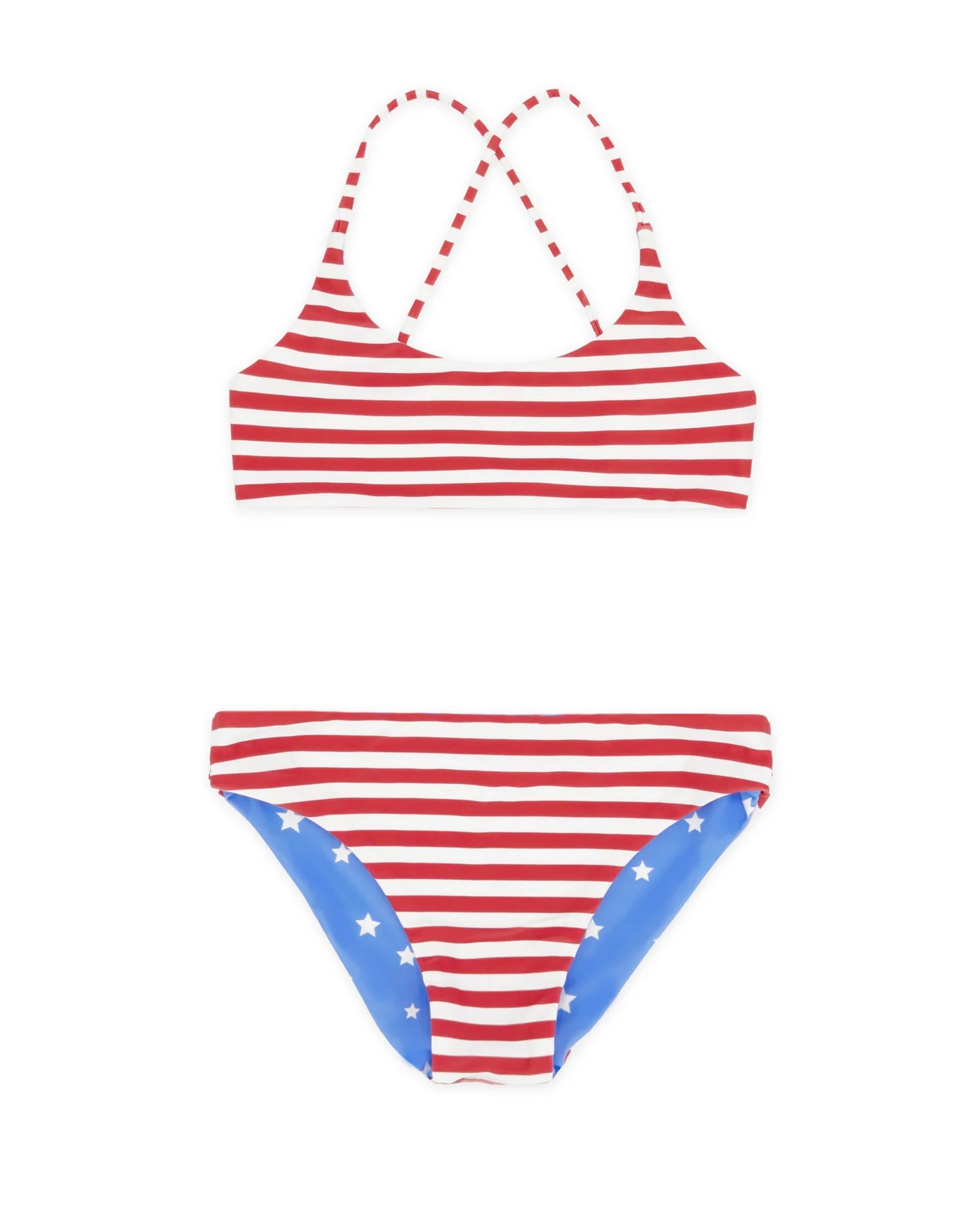 Feather 4 Arrow True Red | Waverly Reversible Bikini