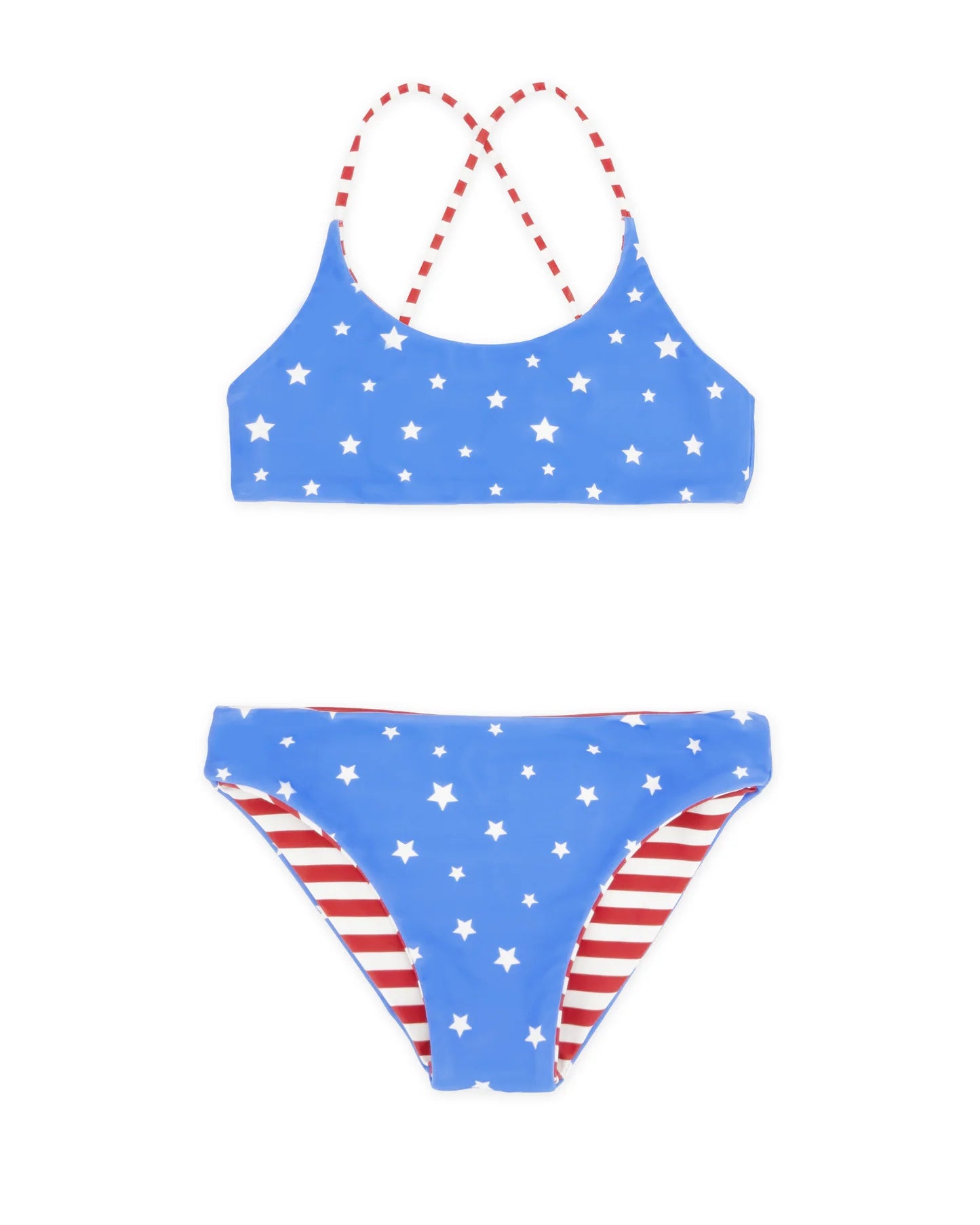 Feather 4 Arrow True Red | Waverly Reversible Bikini