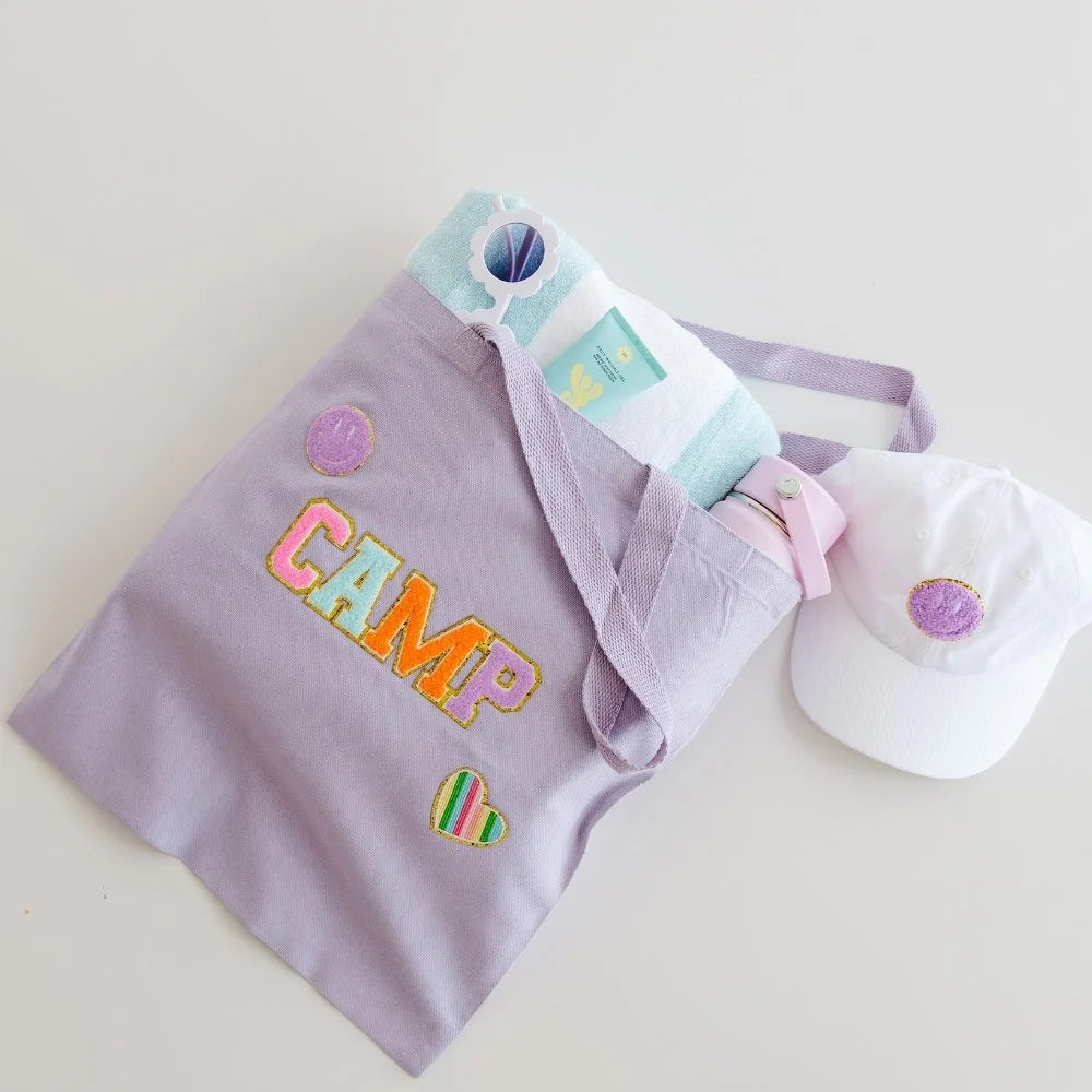 Sweet Wink Lavender | Camp Patch Tote