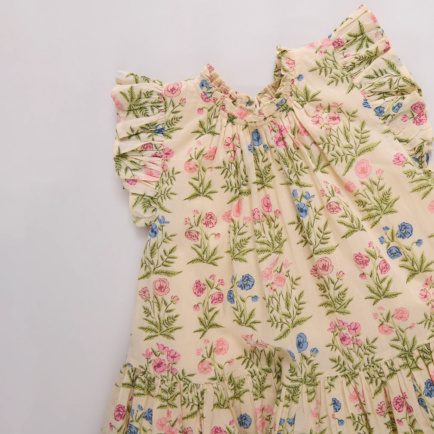 Pink Chicken Leafy Floral | Harper Dress