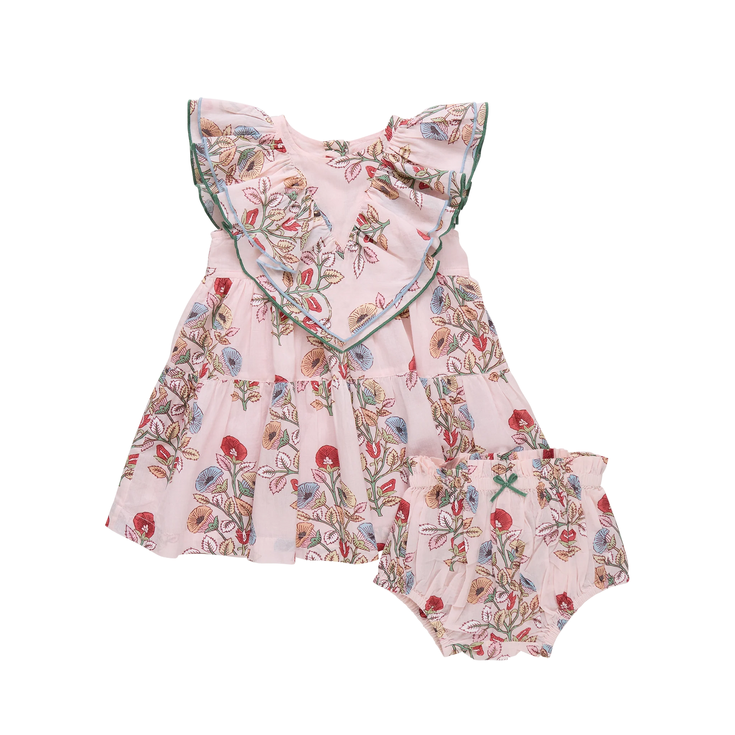 Pink Chicken Multi Floral Bouquet | Raphaela Dress Set