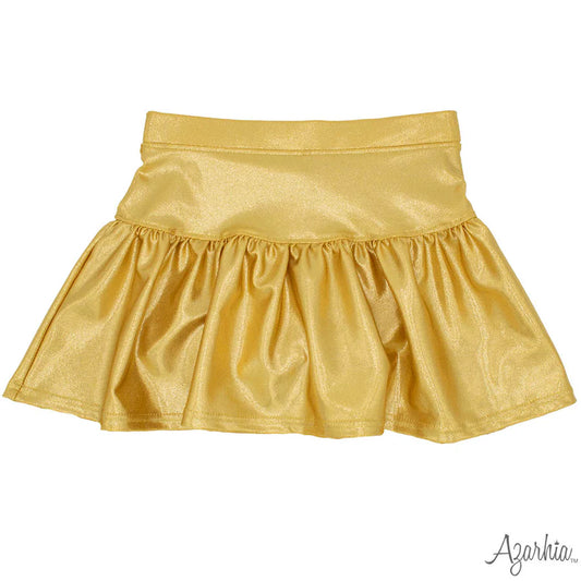 Azarhia Gold | Shimmer Gathered Skort