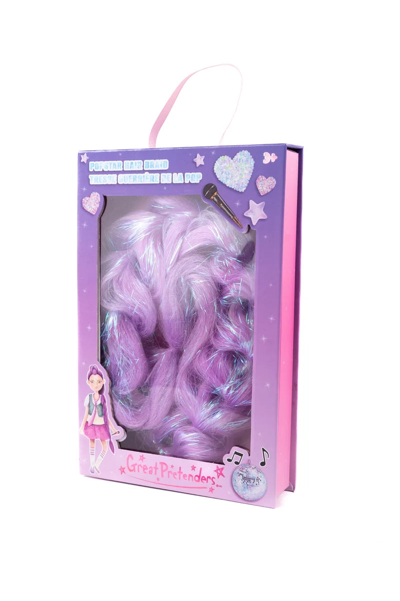 Great Pretenders Vibrant Purple | Rock Star Hair Braid