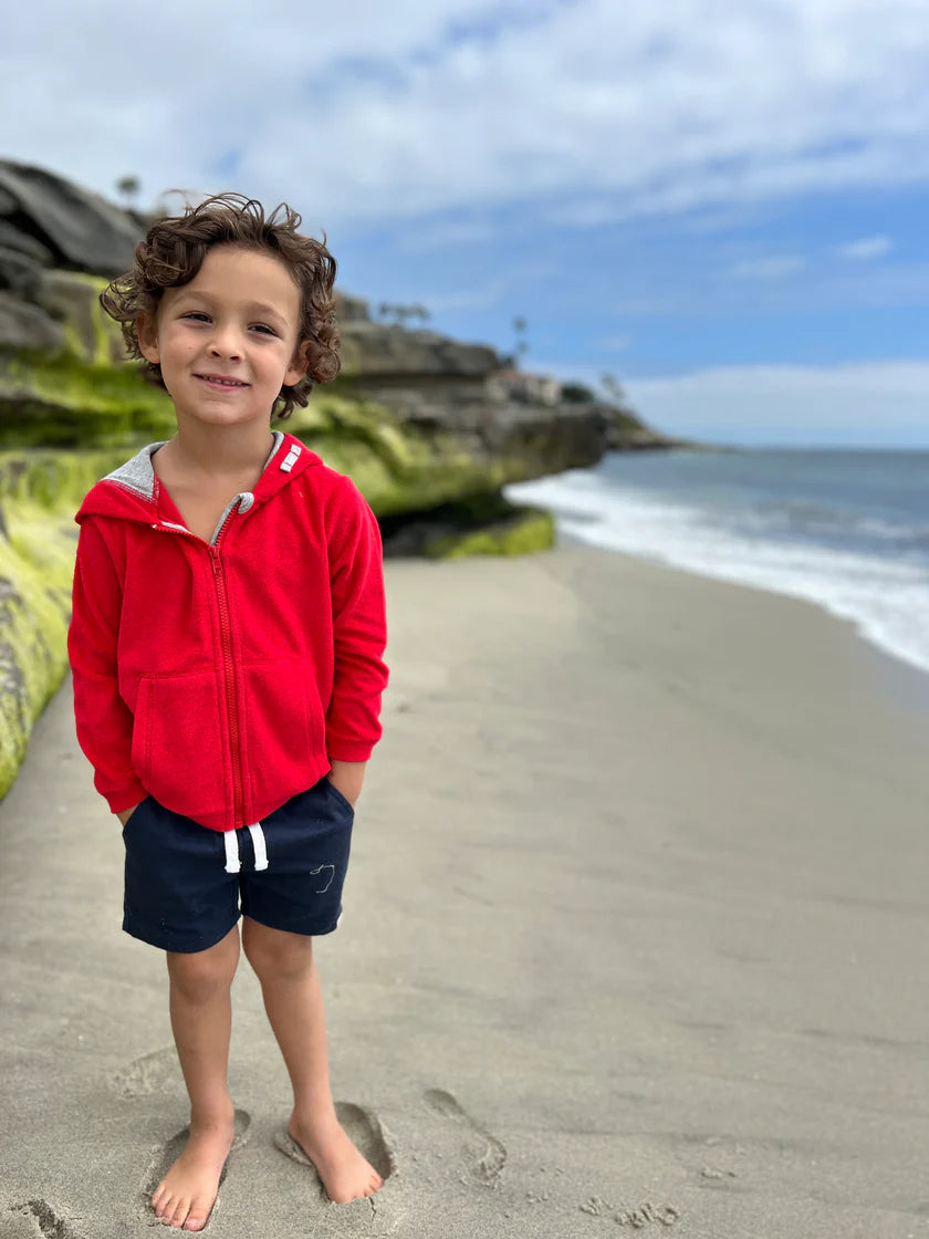 Me & Henry Navy | Hugo Twill Shorts