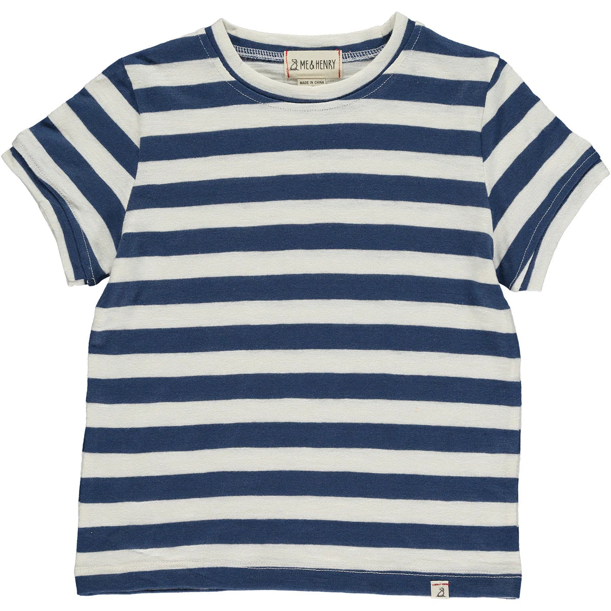 Me & Henry Navy & White | Camber Striped Tee