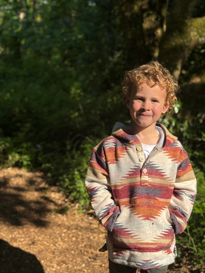 Me & Henry Burgundy Aztec | Rancho Jacket