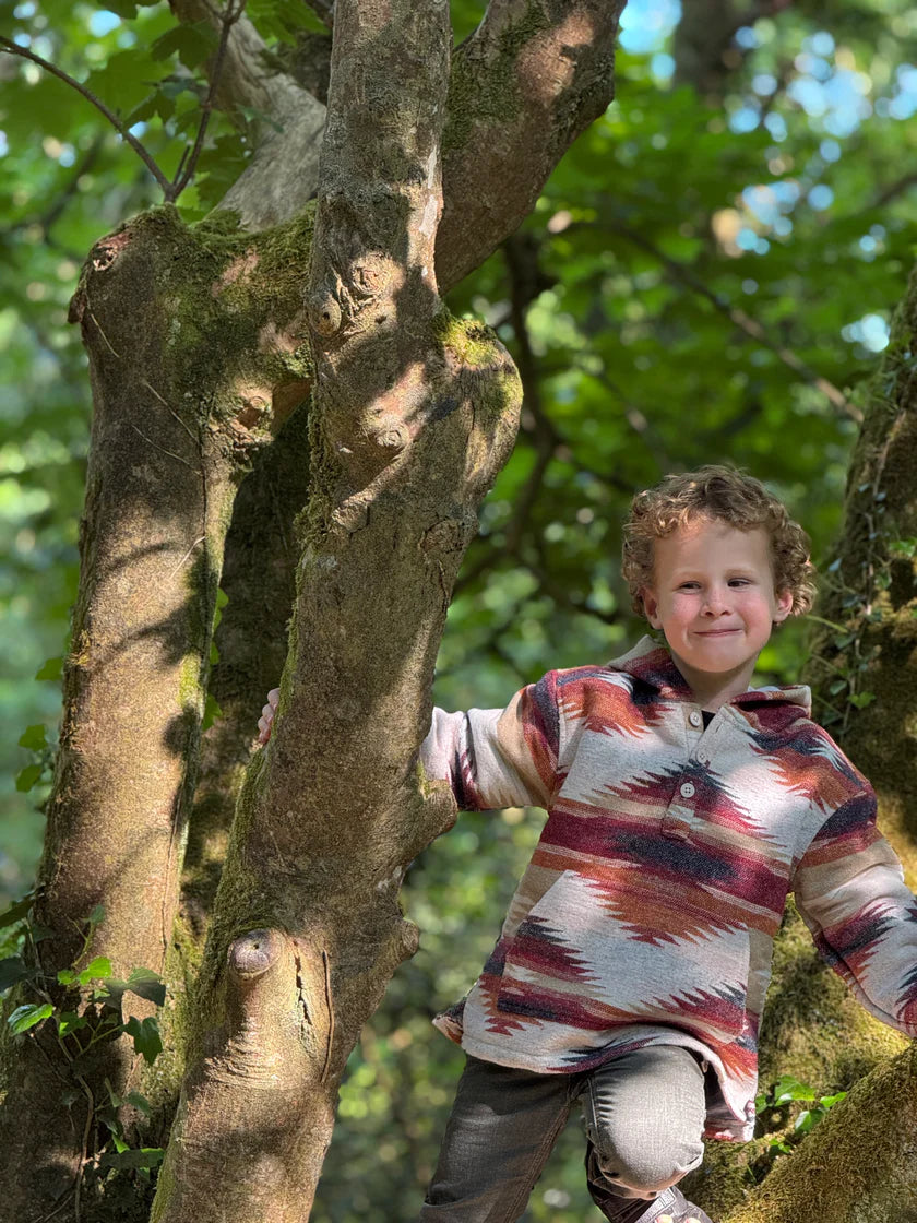 Me & Henry Burgundy Aztec | Rancho Jacket