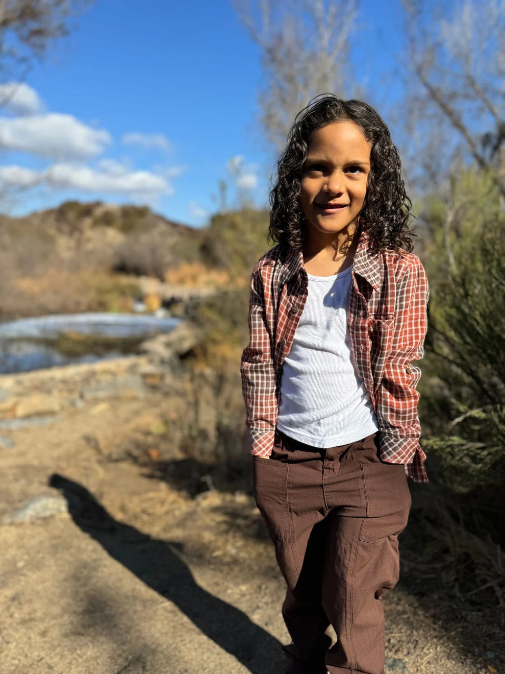 Me & Henry Brown | Ryan Pocketed Paris Pants