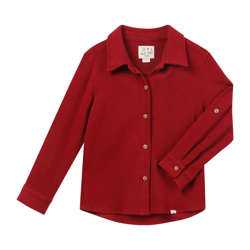 Me & Henry Red | Columbia Jersey Shirt