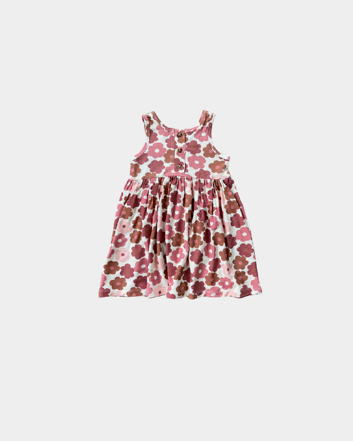 Baby Sprout Retro Bloom | Henley Tank Dress
