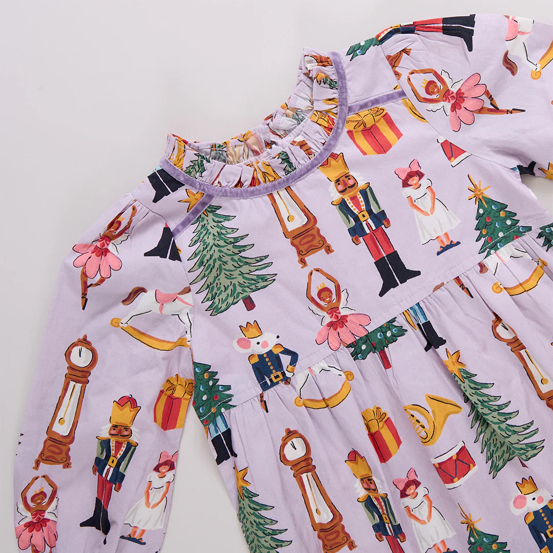 Pink Chicken Lavender Nutcracker | Charlie Jumper