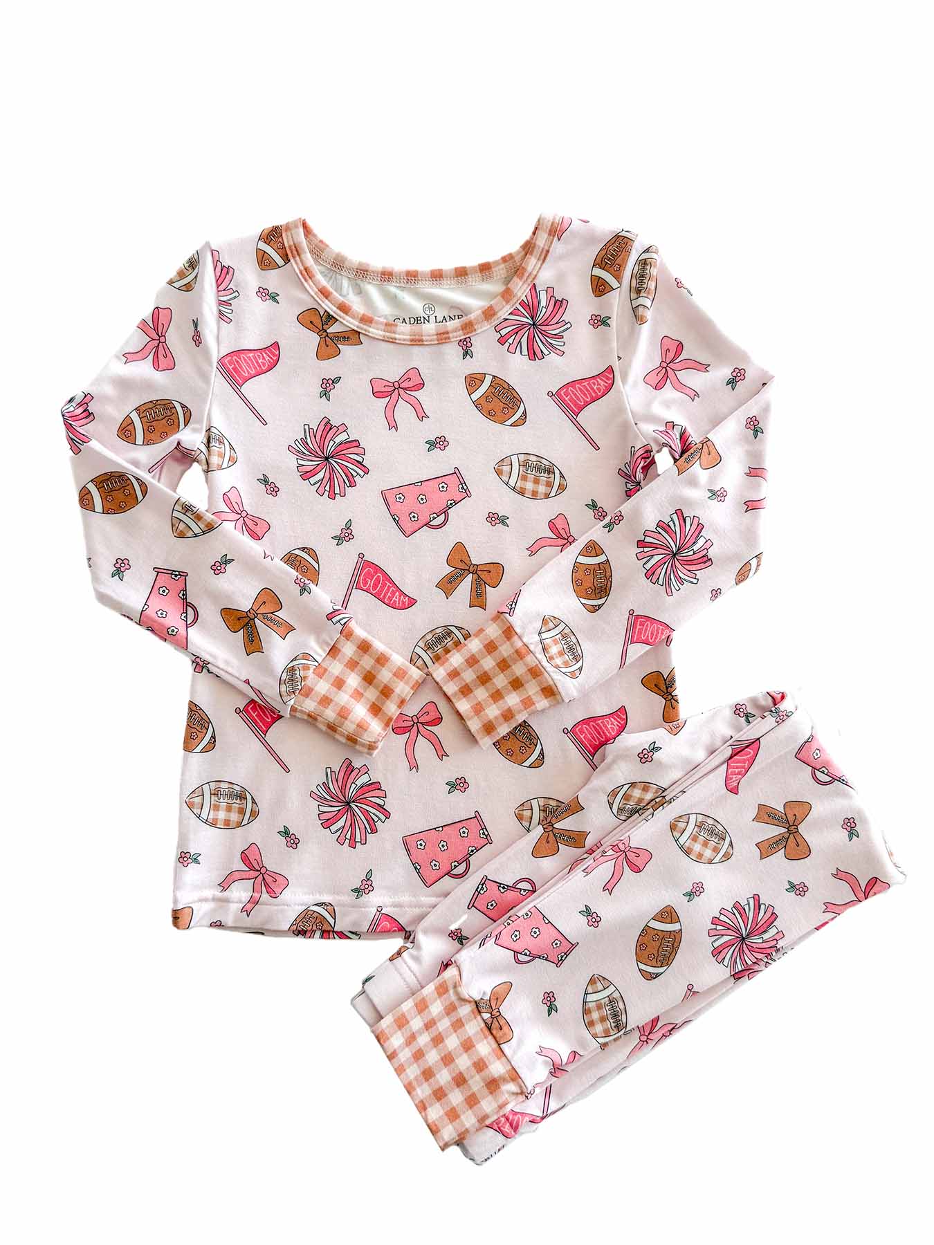 Caden Lane Pink | Huddles & Cuddles Two-Piece PJ Set
