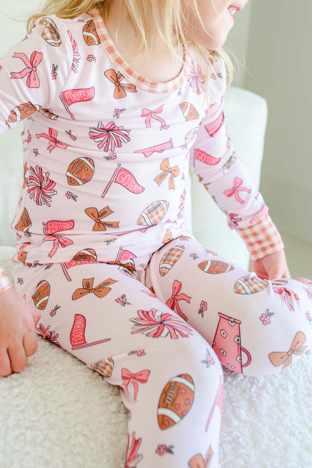 Caden Lane Pink | Huddles & Cuddles Two-Piece PJ Set