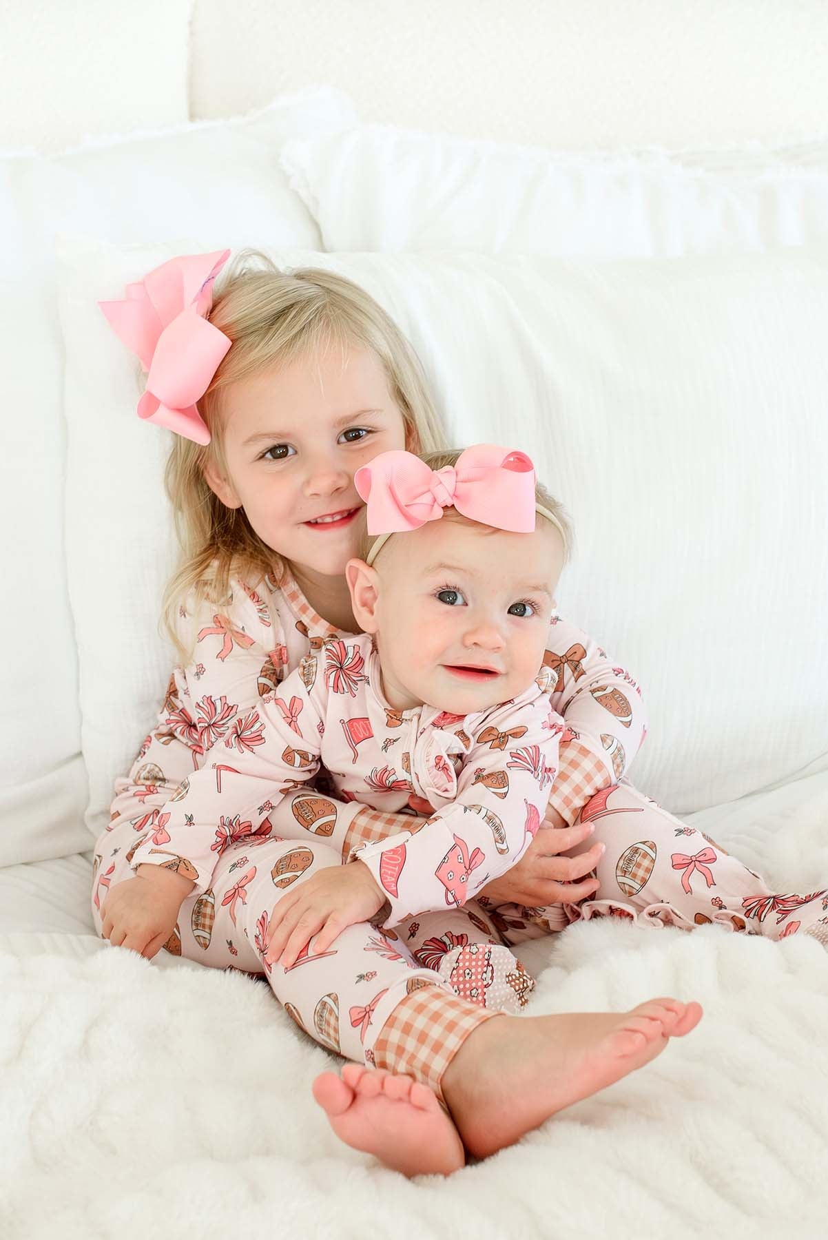 Caden Lane Pink | Huddles & Cuddles Two-Piece PJ Set