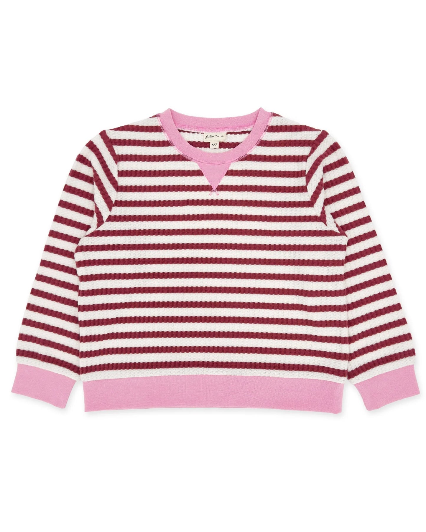Feather 4 Arrow Mystic Maroon | Scout Stripe Top