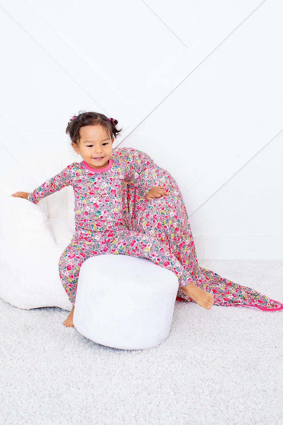 Bestaroo Leopard Florals | Savanna Rose PJ Set