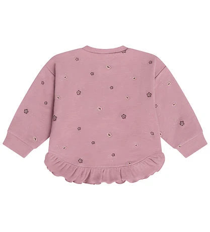 Minymo Nostalgia Rose | All Over Print Long Sleeve Sweatshirt