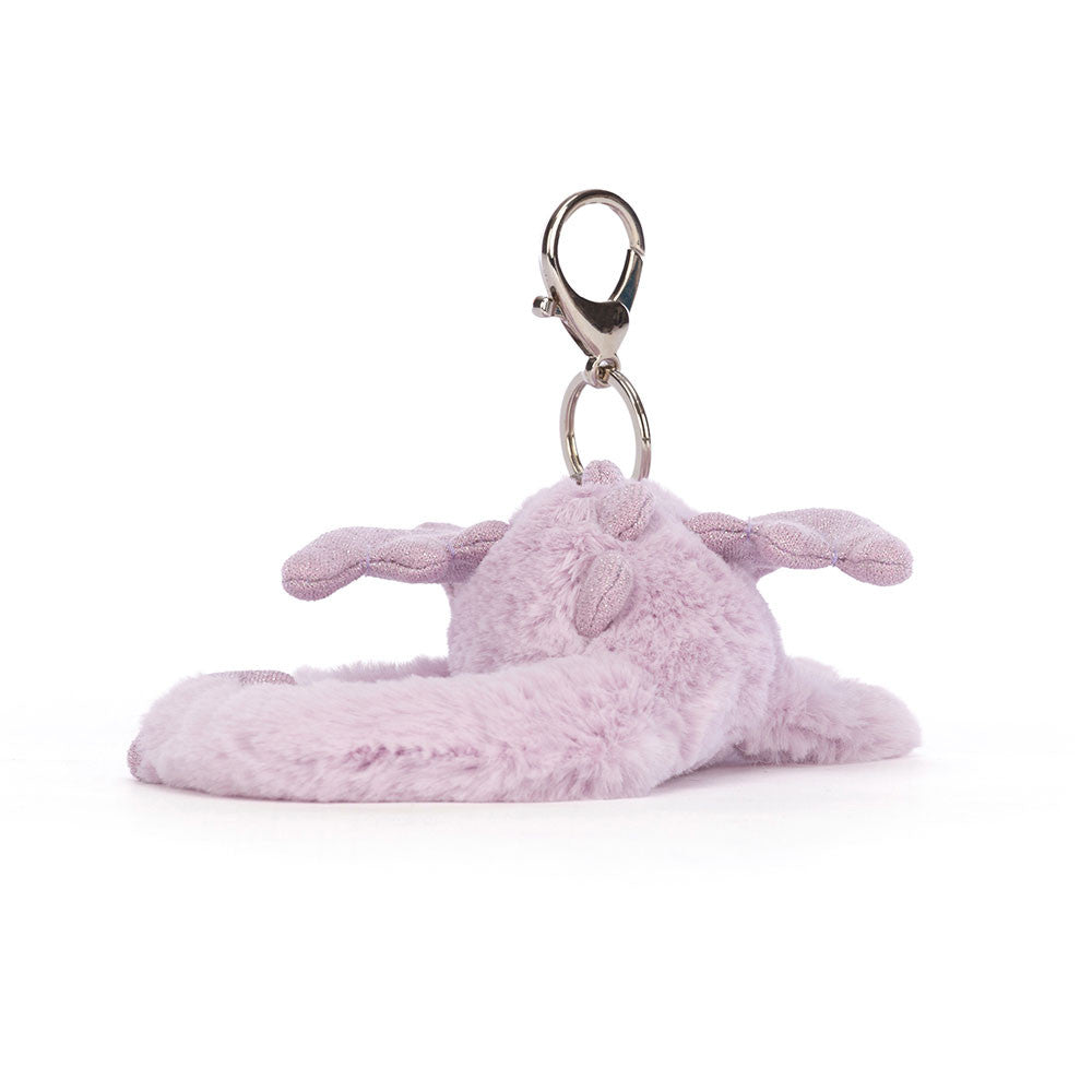 JellyCat Lavender | Dragon Bag Charm