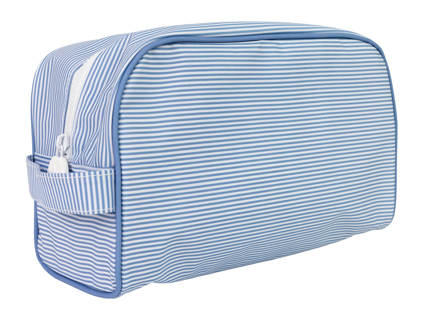 Apple of My Isla Navy Mini Stripe | The Dopp Kit