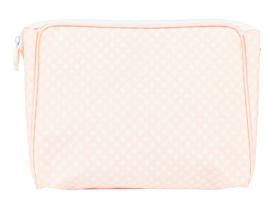 Apple of My Isla Pink Gingham | The Go Bag
