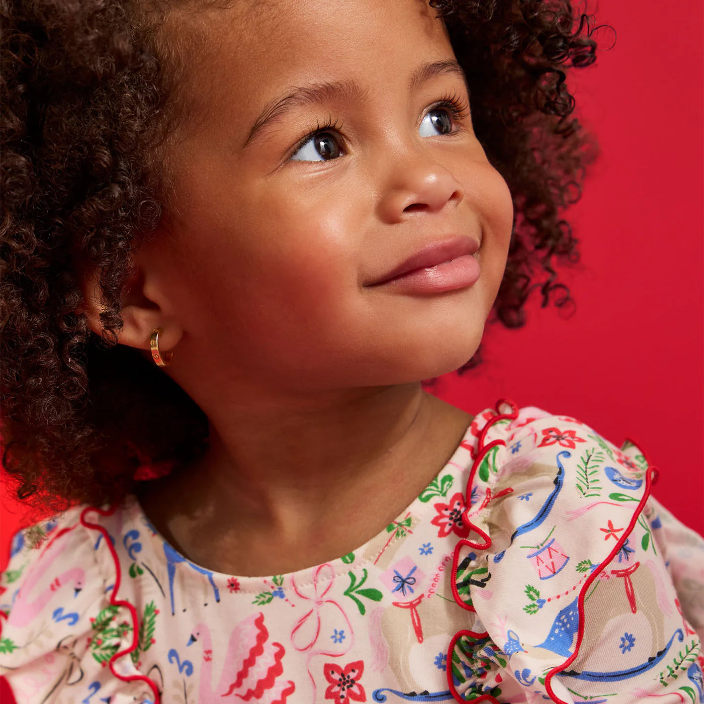 Magnetic Me Sugar Plum Dreams | Modal Dress with Ruffle + Leggings set