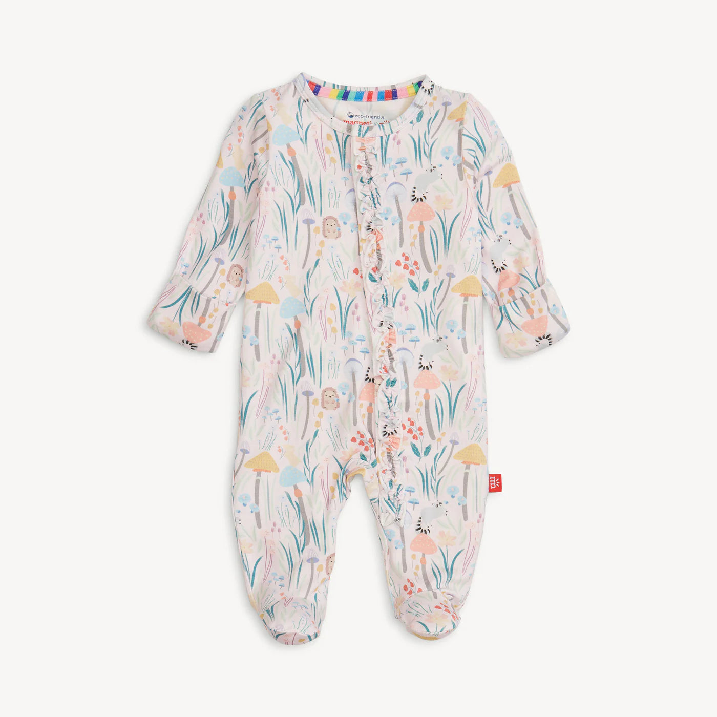 Magnetic Me Shroom and Bloom | Modal Footie with Ruffle