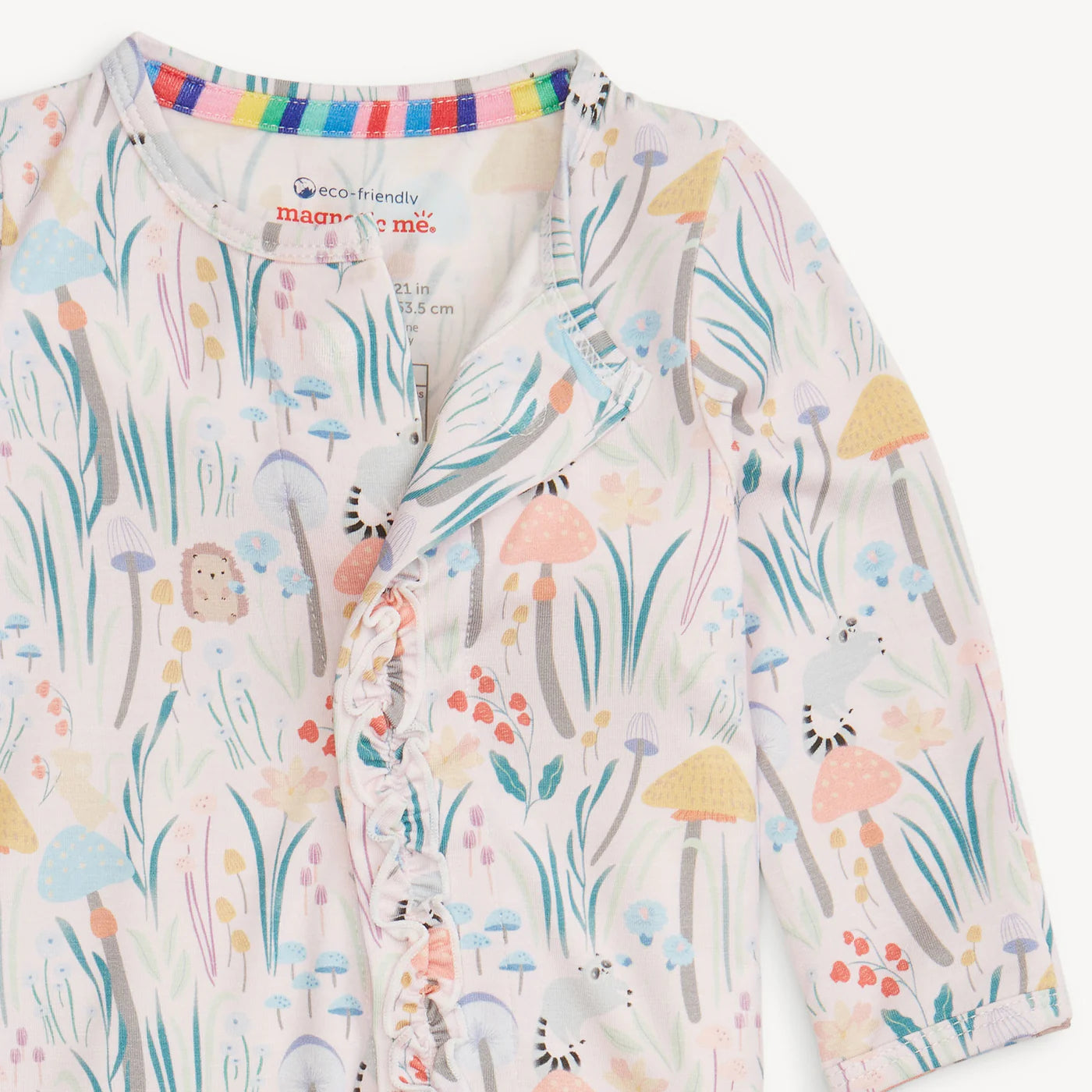 Magnetic Me Shroom and Bloom | Modal Footie with Ruffle