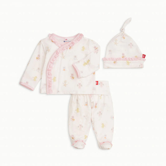 Magnetic Me Pink Baby Beats | Modal Kimono Set