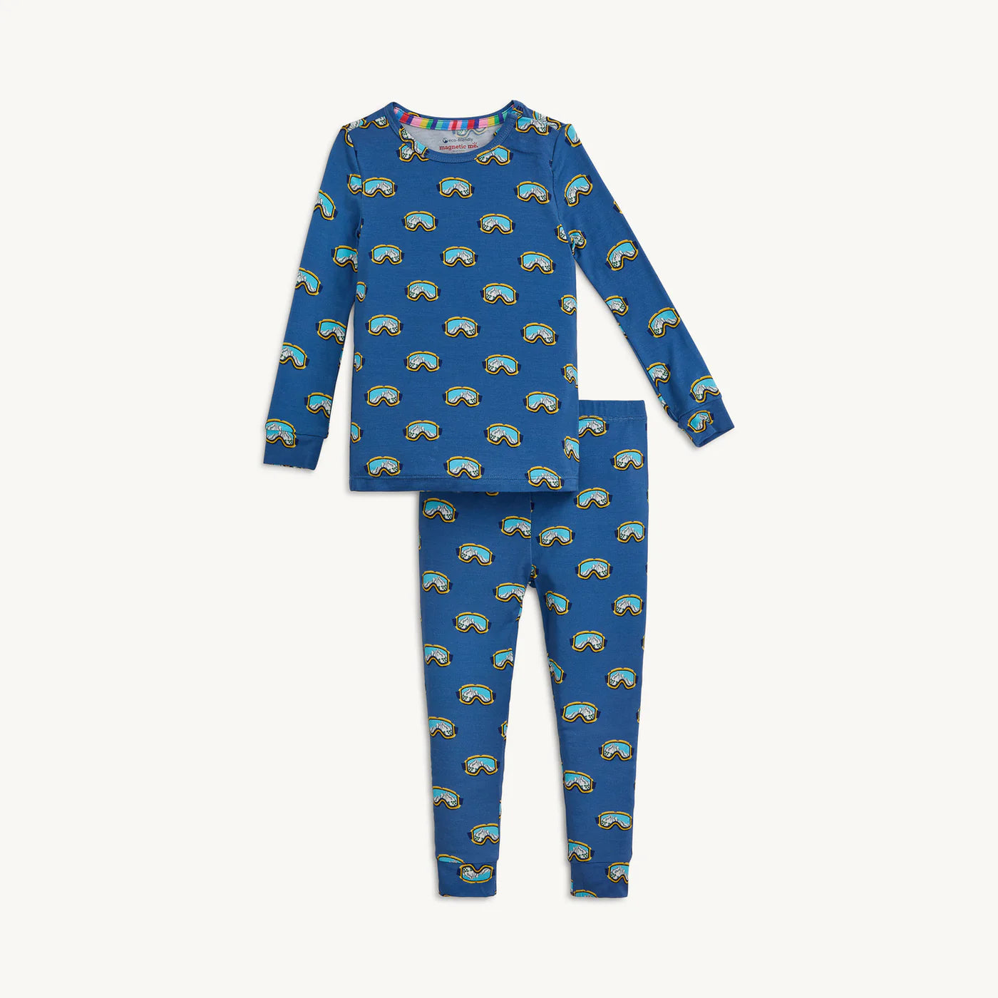 Magnetic Me Blue Powder Playtime | Modal Long Sleeve PJ Set