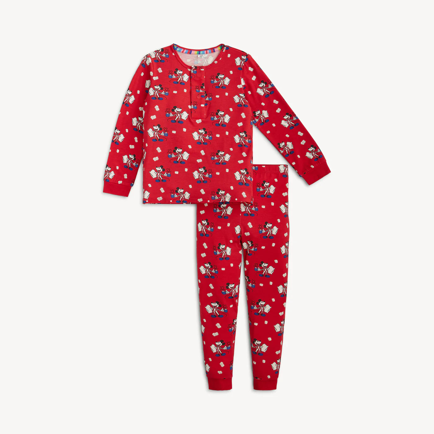 Magnetic Me Red Cocoa | Club Right Fit Long Sleeve PJ Set