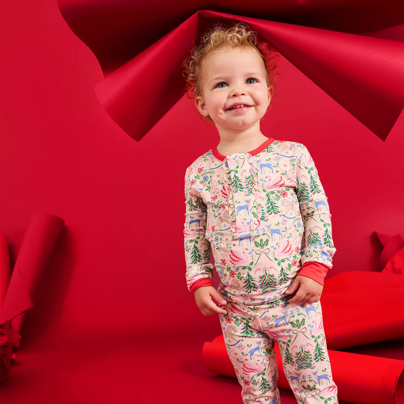 Magnetic Me Sugar Plum Dreams | Modal Long Sleeve PJ Set