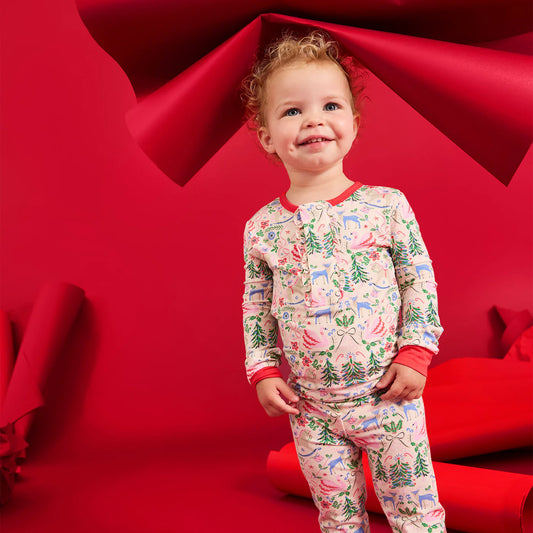 Magnetic Me Sugar Plum Dreams | Modal Long Sleeve PJ Set